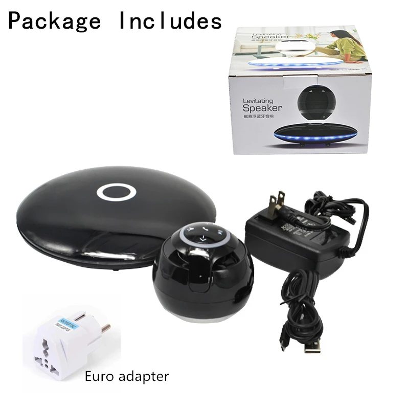 

DJYG Levitation Bluetooth Speaker Levitating speaker Floating Maglev Wireless Magnetic suspension Rotation Led light Subwoofer