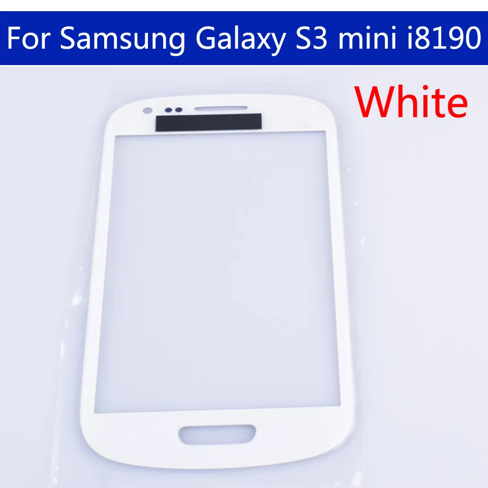 Сенсорный экран S3mini для Samsung Galaxy S III mini S3 i8190 i8190N внешнее стекло ЖК-экрана сменный