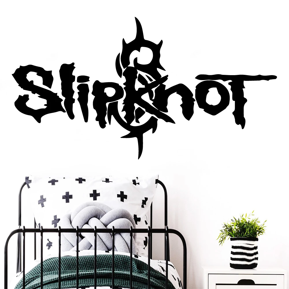 Мультфильм slipknot ПВХ наклейки на стену s для детской комнаты виниловая