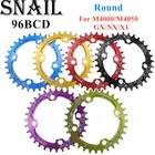 Круглая велосипедная Звездочка Snail 96BCD 32T 34T 36T 38T, Звездочка для горного велосипеда BCD 96 для M4000 M4050 GX NX X1