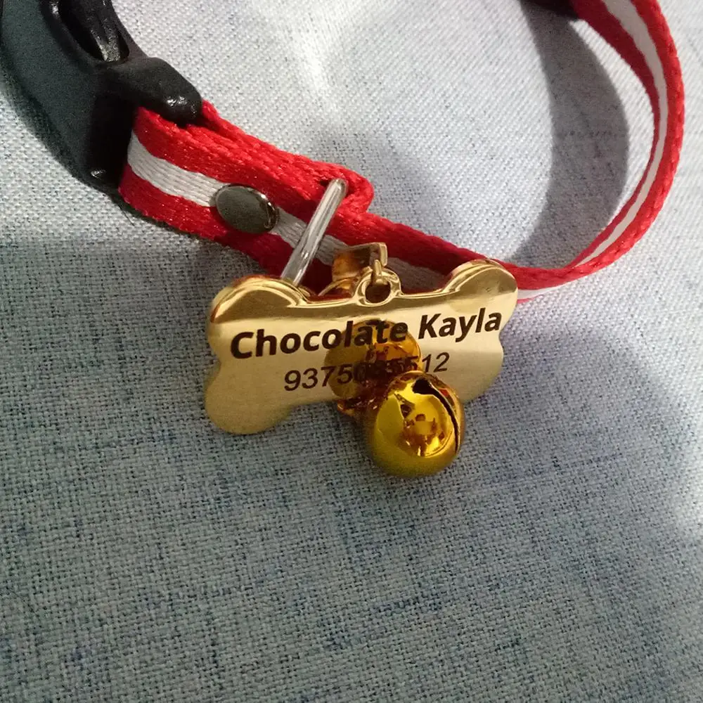 Идентификационная бирка для собак забавный аксессуар из нержавеющей стали на