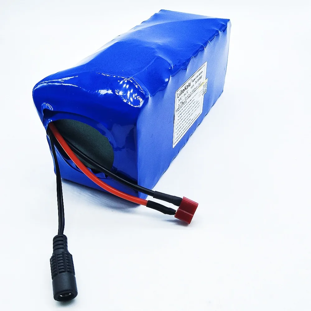 

LiitoKala 36V battery 500W 18650 lithium battery pack 36V 8AH With bms Electric bike battery with PVC case for electric bicycle