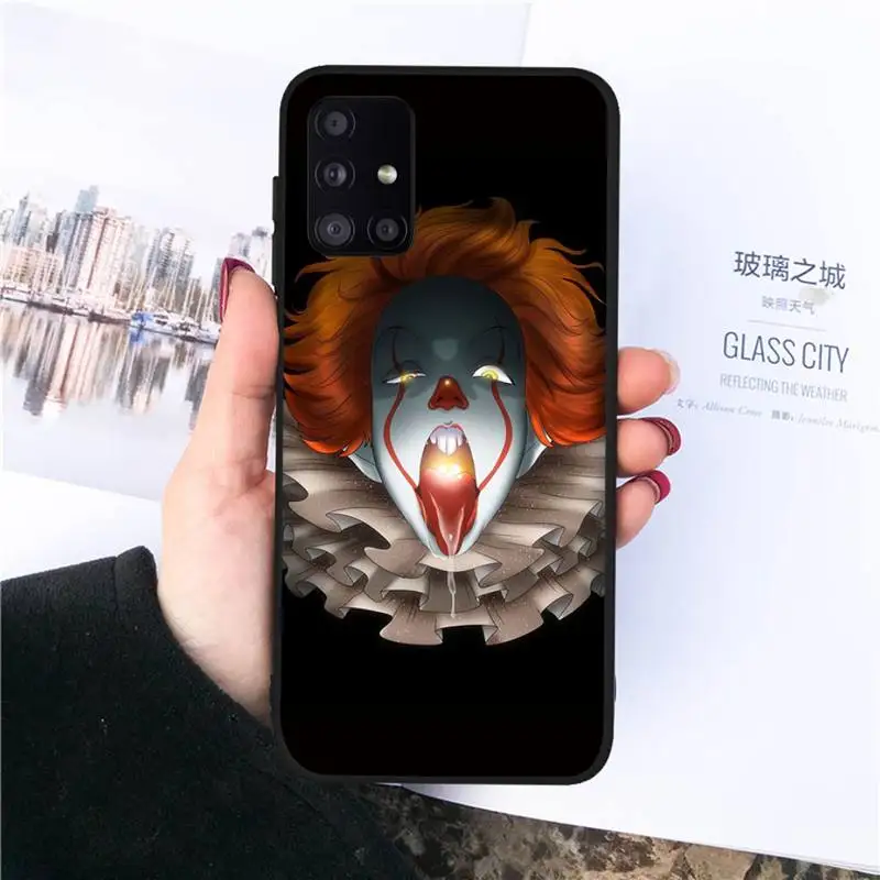 

Stephen King s It Pennywise Phone Case For Samsung Galaxy S8 S9 S10 Plus S10E Note 3 4 5 6 7 8 9 10 Pro Lite cover
