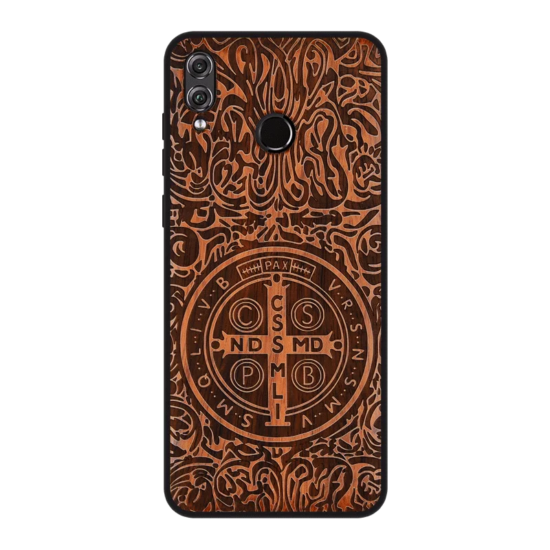 Чехол из дерева для Huawei Honor 10 20 8X Max 9X Nova 4 5 100% чехол натурального ТПУ телефона Mate 30