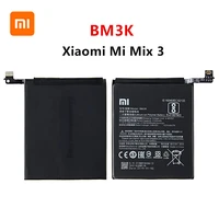 xiao mi 100 orginal bm3k 3200mah battery for xiaomi mi mix 3 mix3 bm3k high quality phone replacement batteries