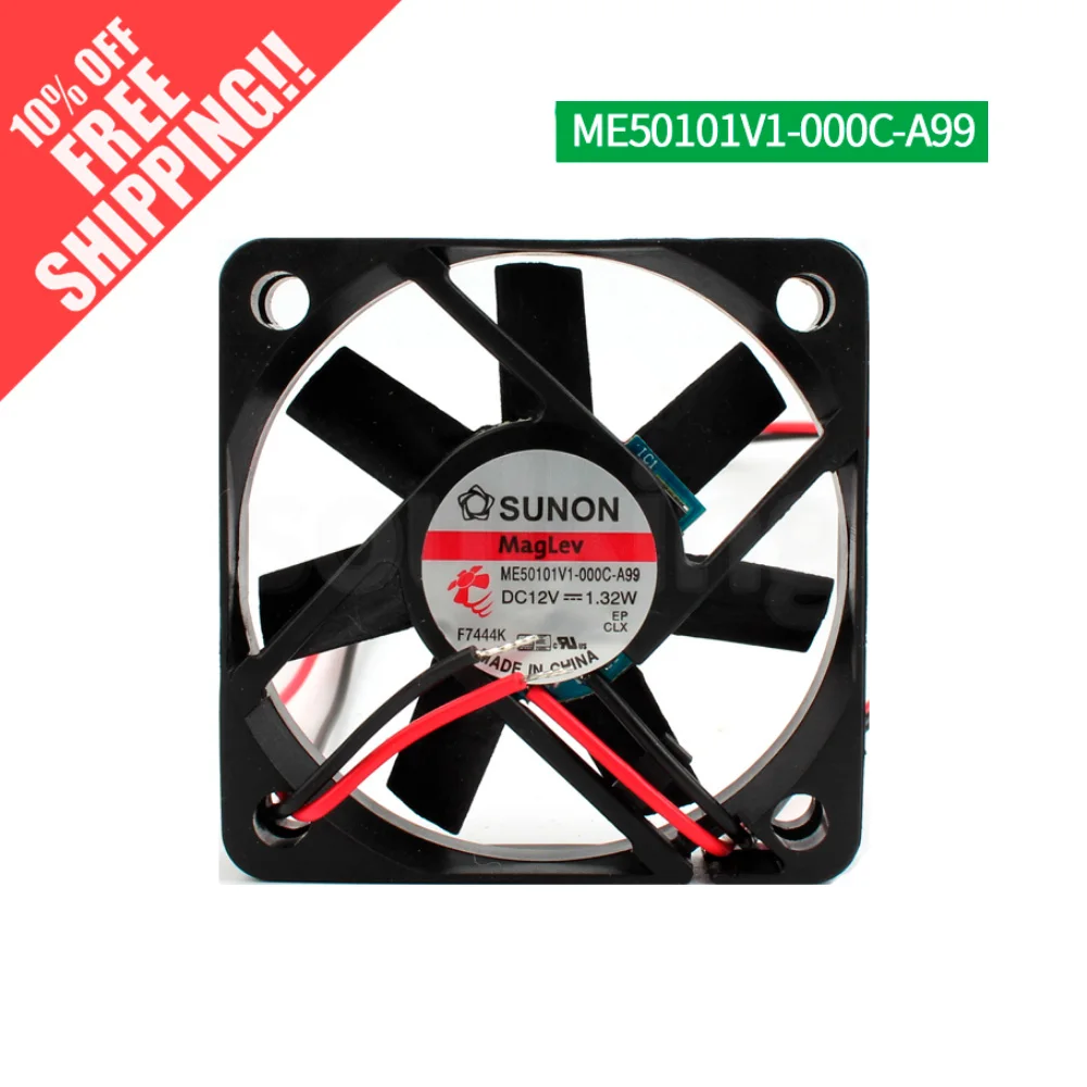 Новый SUNON ME50101V1-000C-A99 5010 12V 1,32 W Процессор Вентилятор охлаждения