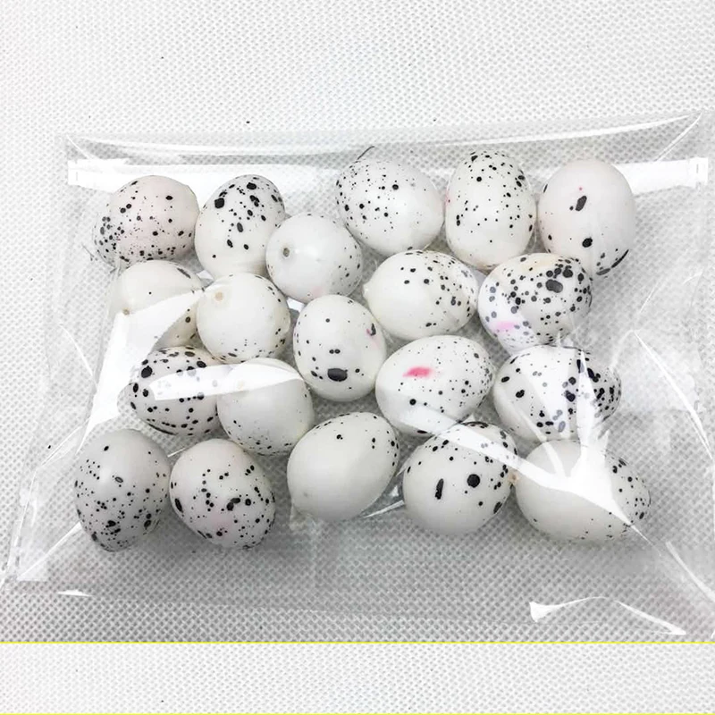 20 штук пакет DIY Мини пена птица яйца пасхальное украшение Воробей сделай сам