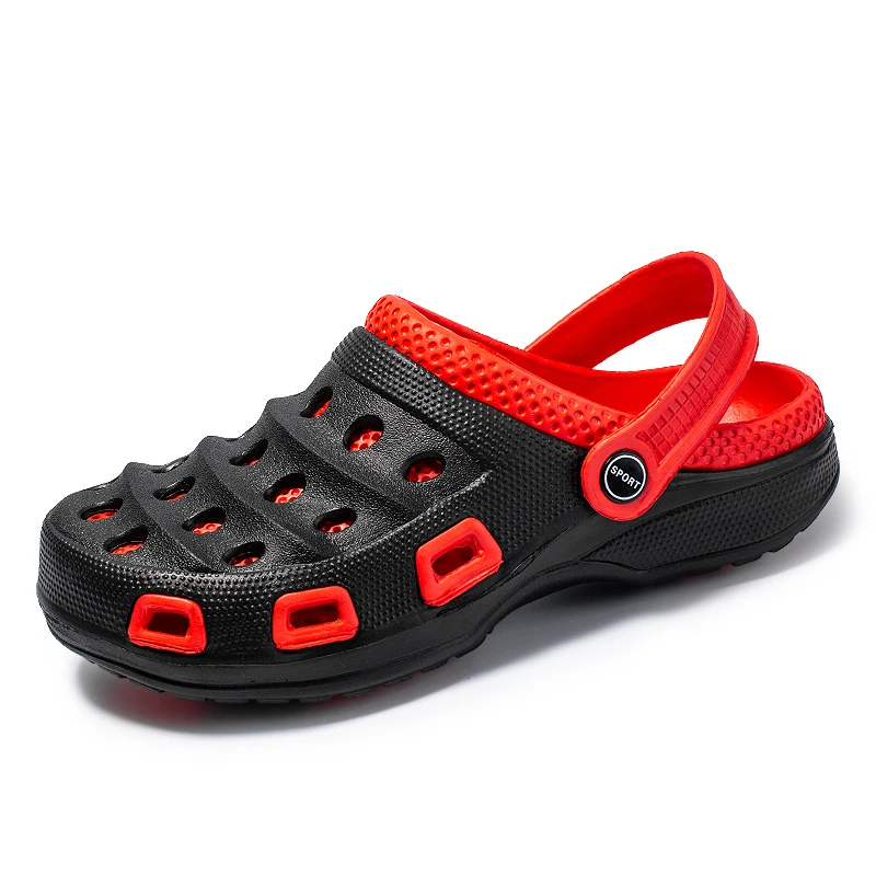 Новинка Мужская обувь из крокса Домашний Светильник Сабо Шлепанцы Вьетнамки