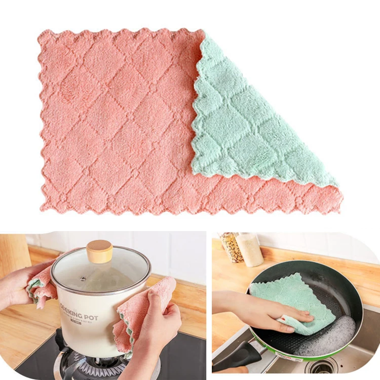 Высокоэффективная посуда из микрофибры домашнее полотенце для уборки мойка