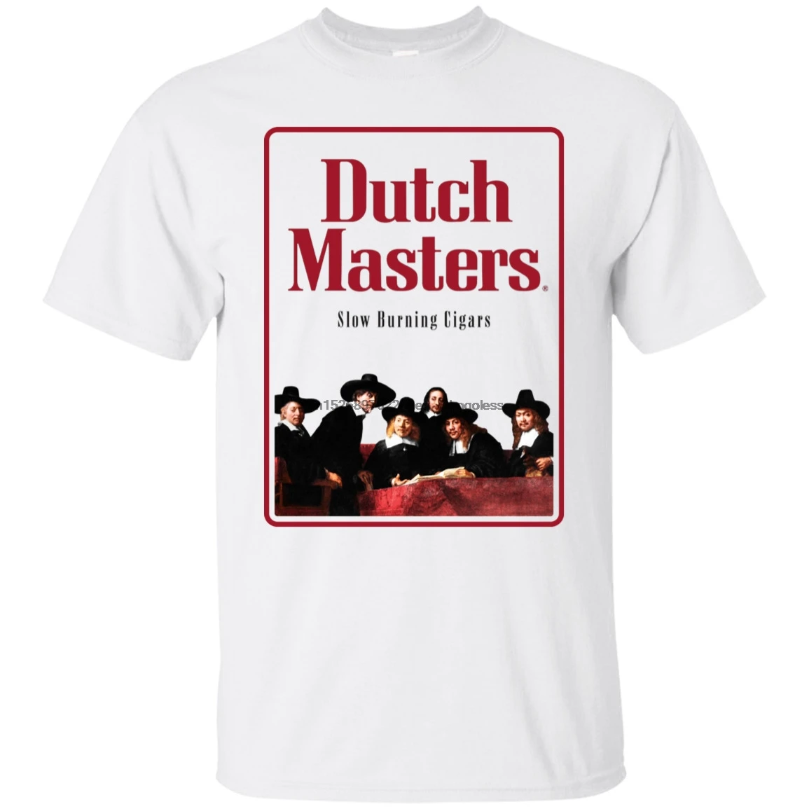 

Dutch Masters Retro Logo Cigar Smoke Tobacconist cohibas Blunts T-Shirt(1)