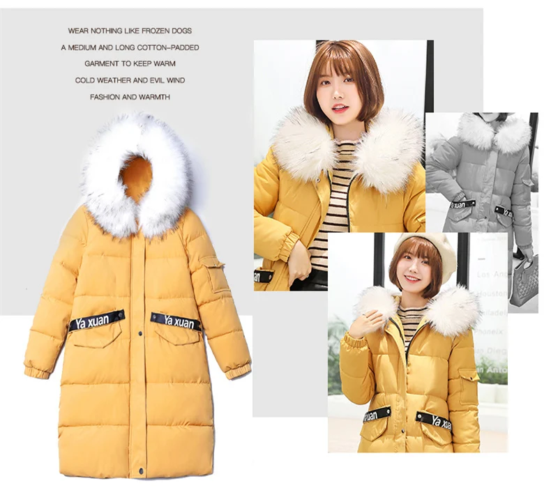 Big Size 6XL 7XL 8XL Women Jacket Winter Fur Hooded Parkas Female Plus Size Loose Women Thick Warm Cotton Women Long Coat Winter