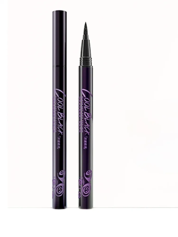 

CY MARIE DALGAR Cool Black Eyeliner Liquid Eyeliner Waterproof Not Smudge Black Quick-Drying Fine Long-Lasting