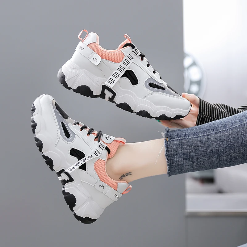 2021 Women Snekaers Women Shoes Spring Sneakers Women's Platform Ladies Sneakers Chunky Sneakers Women's Sports Shoes 501