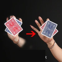 speed of light through magic trickcard magic props illusions close up magic gimmick magician easy to do
