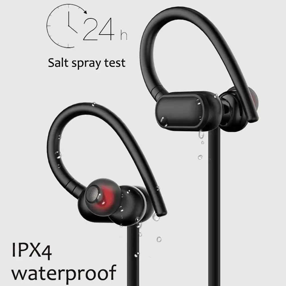 Беспроводные спортивные наушники BEESCLOVER Bluetooth 5 0 объемные Hi Fi с поддержкой высоких