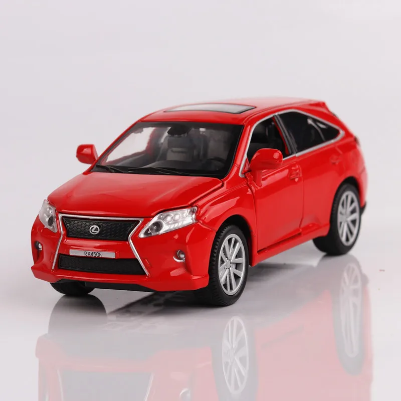 Модель автомобиля в масштабе 1:32 из цинкового сплава для LEXUS Rx450 модель King of Sound