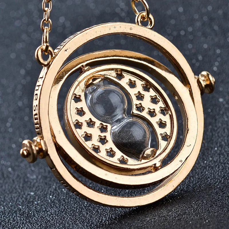 XL001 (7) DINGLLY ожерелье с подвеской Harri Pot Time Turner для женщин, креативная цепочка для свитера, фирменное ожерелье, подарок - Окраска металла: XL001 (7)