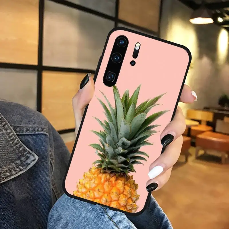 

Pineapple Color Aesthetics Phone Case Funda For Huawei P9 P10 P20 P30 Lite 2016 2017 2019 plus pro P smart
