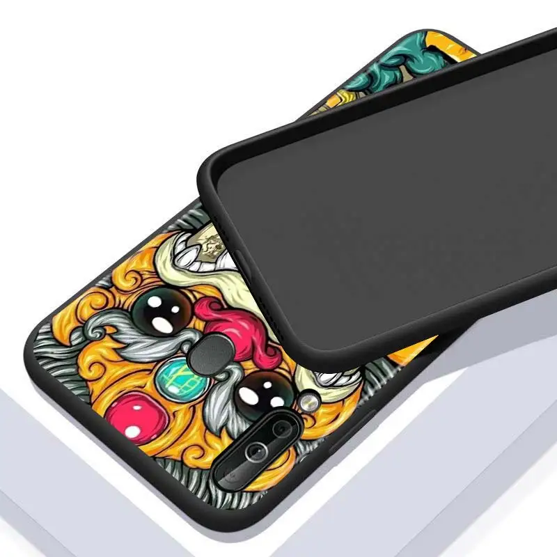 

Chinese Style Cartoon for Huawei P10 P20 Pro P30 P40 Y5 Y6 Y7 Y9 2019 Nova 7i 5T 5i 5 4e 4 3i 3e 3 Bright Black Phone Case