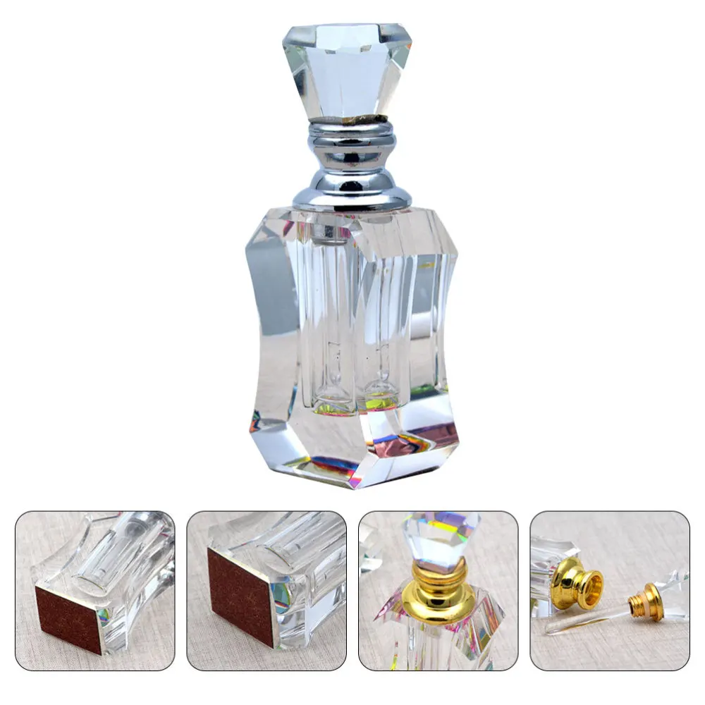 

Perfume Artificial Crystal Bottle Aromatherapy Essential Oil Dropper Bottle 1ml