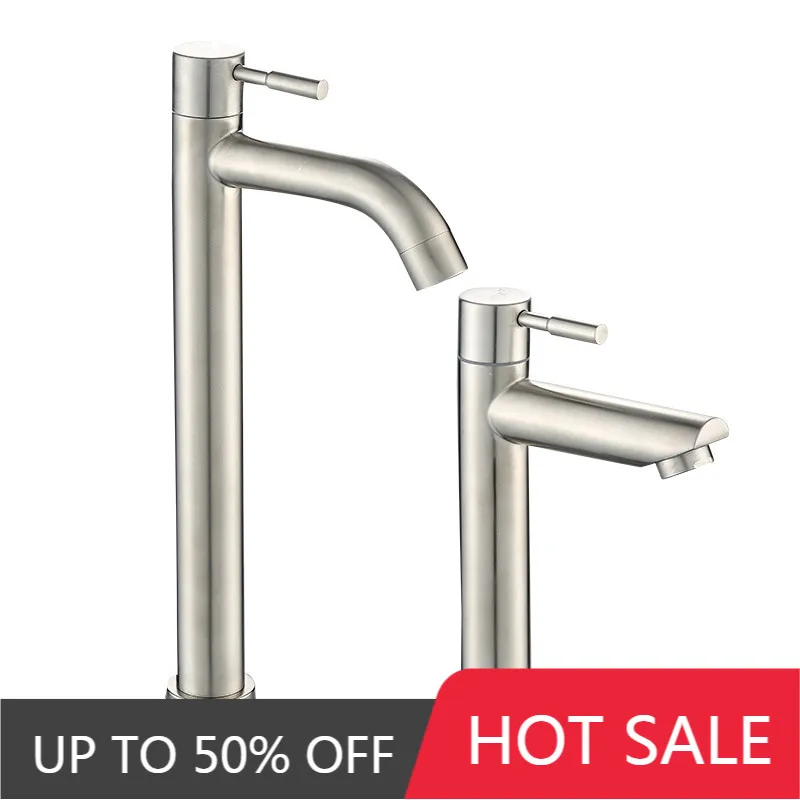 

Смеситель для раковины из нержавеющей стали с одной ручкой