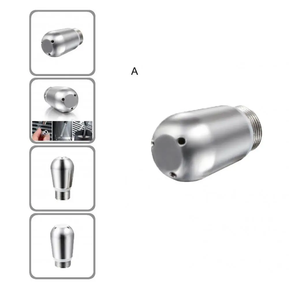 

Helpful Milk Foam Nozzle Labor-saving Lightweight 3/4 Holes Frother Nozzle Head Coffee Frother Nozzle Milk Foam Nozzle
