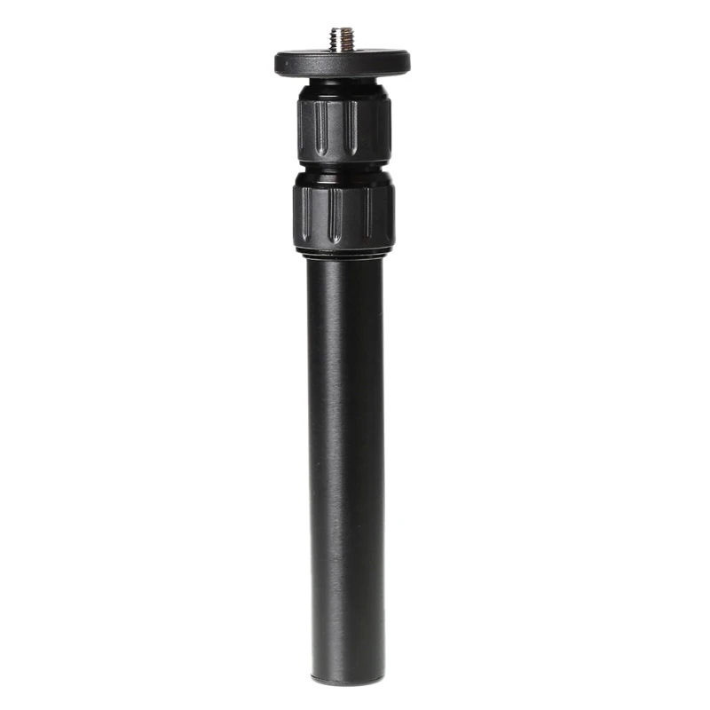 

XILETU XM-263A Professional Aluminum Extension Rod Stick Pole 1/4 inch 3/8 for Thread Stabilizer Rod Monopod Tripod Central Axis