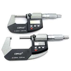 Микрометр электронный, 0-25 мм, 25-50 мм, 50-75 мм, 75-100 мм, 0,001 мм