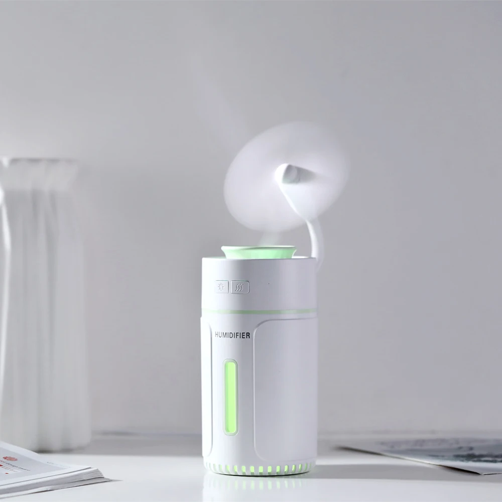 300ML Portable Air Humidifier USB Ultrasonic with LED Light Automotic Power cut Fogger Cool Mist Maker for Home Car | Бытовая техника