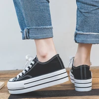flats platform casual shoes for women ladies sneakers white black platform shoe casual fashion new women shoes chunky trainers