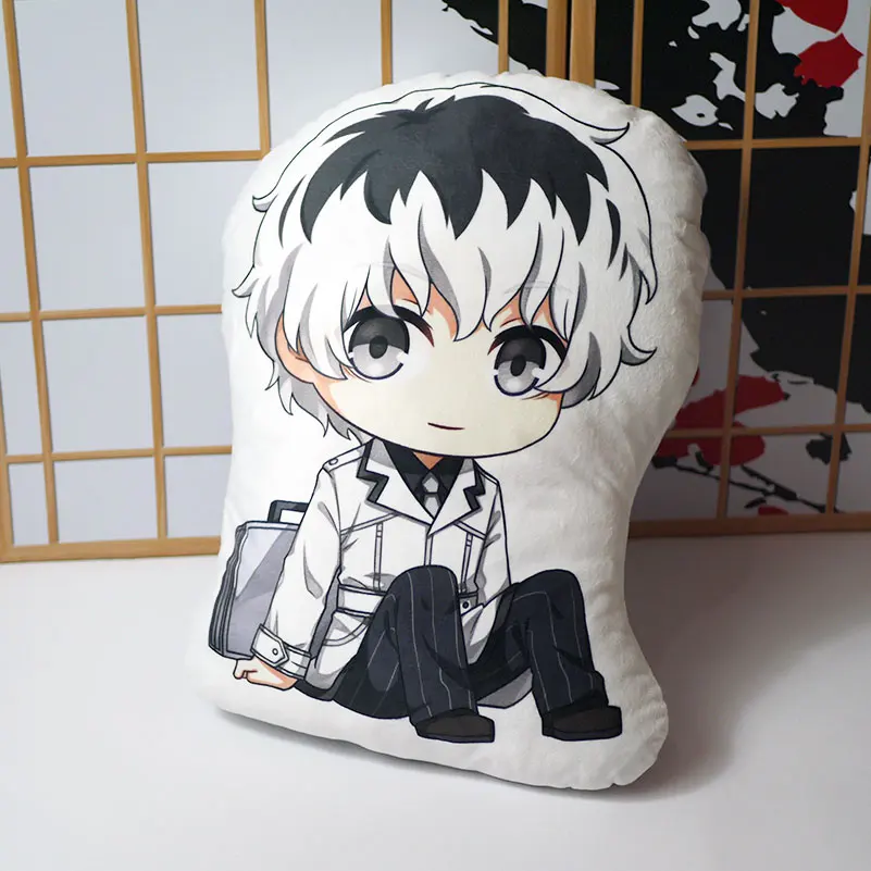 Токийский Гуль подушка для косплея Игрушка Аниме Kaneki Ken короткая плюшевая кукла