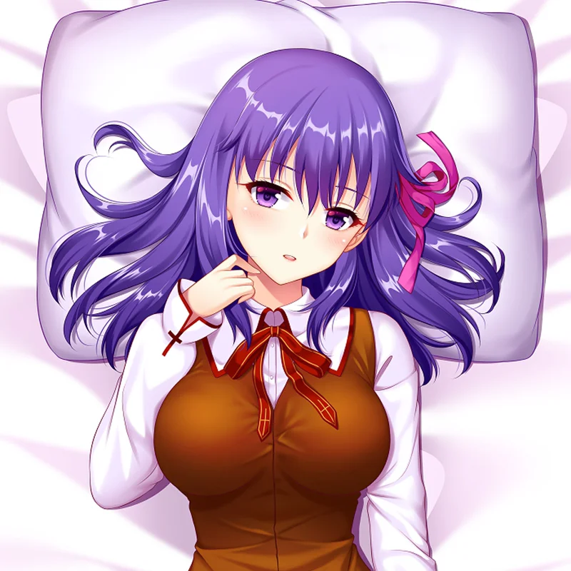 Fate/stay night Мато Сакура аниме девочка Dakimakura обниматься тела Чехол Подушка отаку