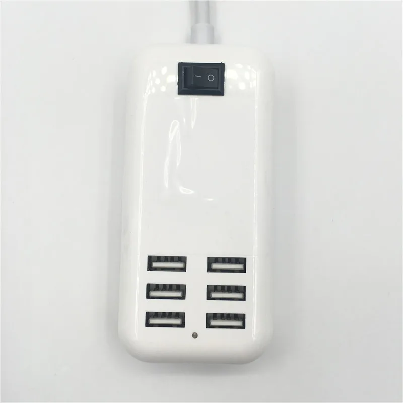 6 портов USB зарядное устройство для смартфона с несколькими стенками ЕС США