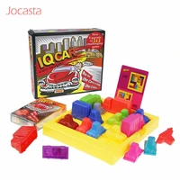 rush hour traffic game iq car logic thinking game montessori puzzles intellectual educational toys for children kids gift