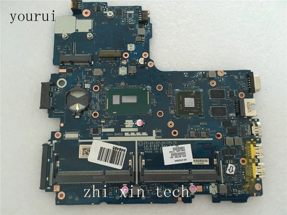 Yourui материнская плата для ноутбука HP 450 G2 ZPL40/ZPL50/ZPL70 LA-B181P 807226-001 аккумулятор