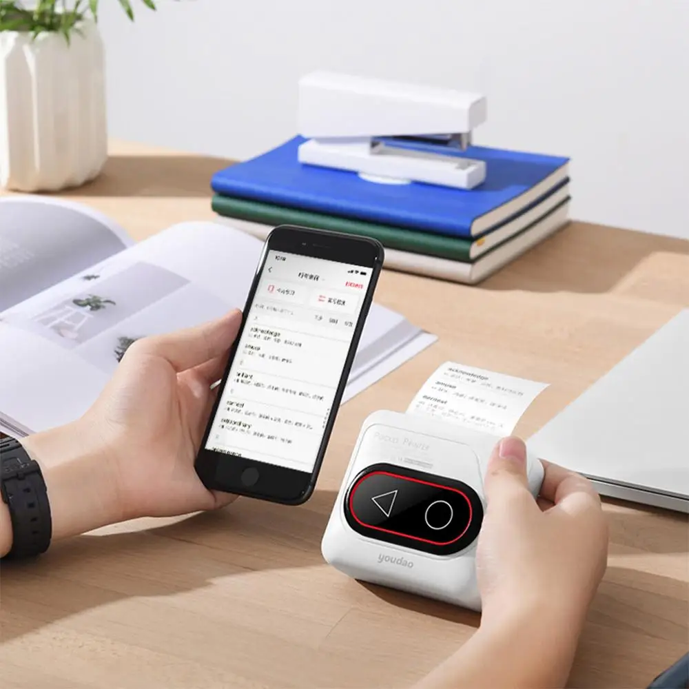 Оригинальный Xiaomi Youdao мини беспроводной термальный фотопринтер Карманный