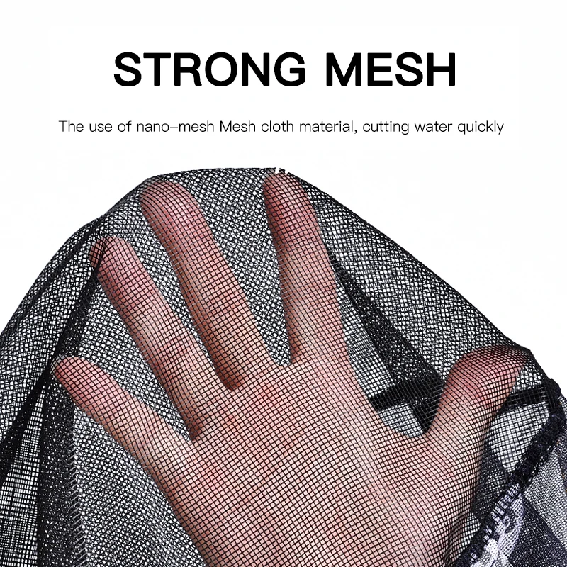 Ручная сетка из алюминиевого сплава 8 мм Винт Складная оцинкованная сеть 35/40/45 см