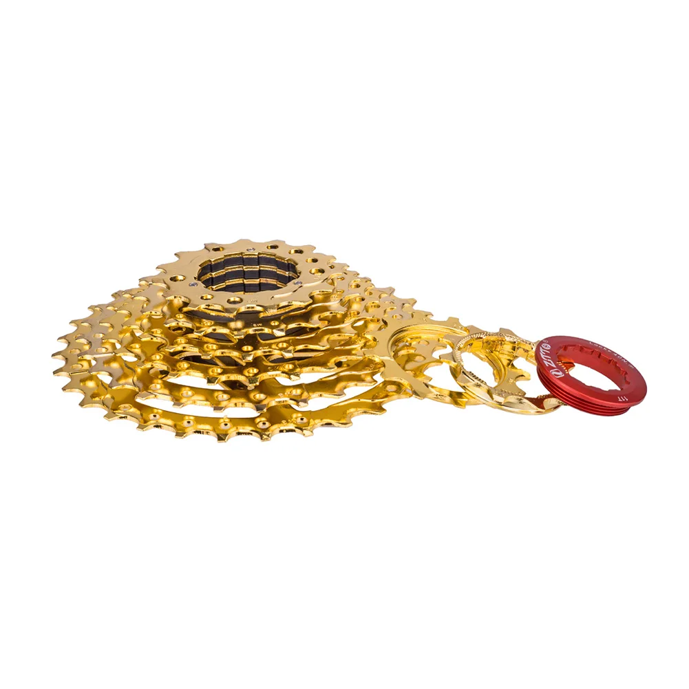 

Cassette Flywheel Golden Freewheel Accessories Steel 8 Speed Mountain Bike