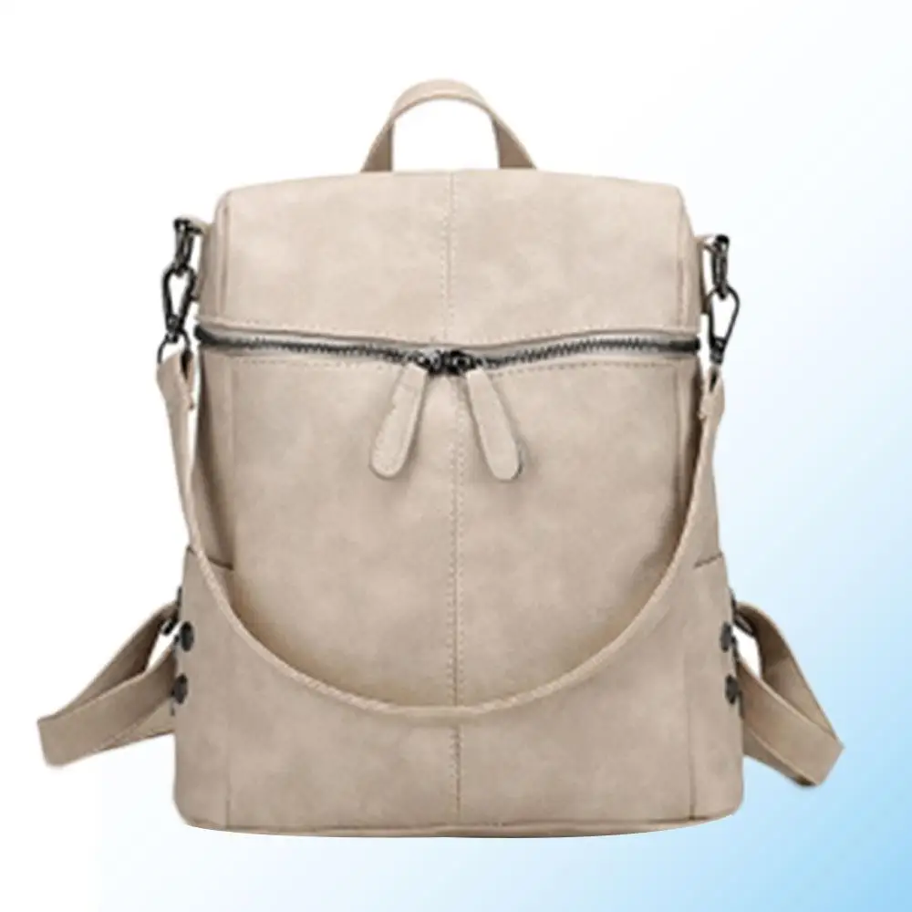 

Women Backpack Shoulders Bag Messenger Fashion School Zipper Girl