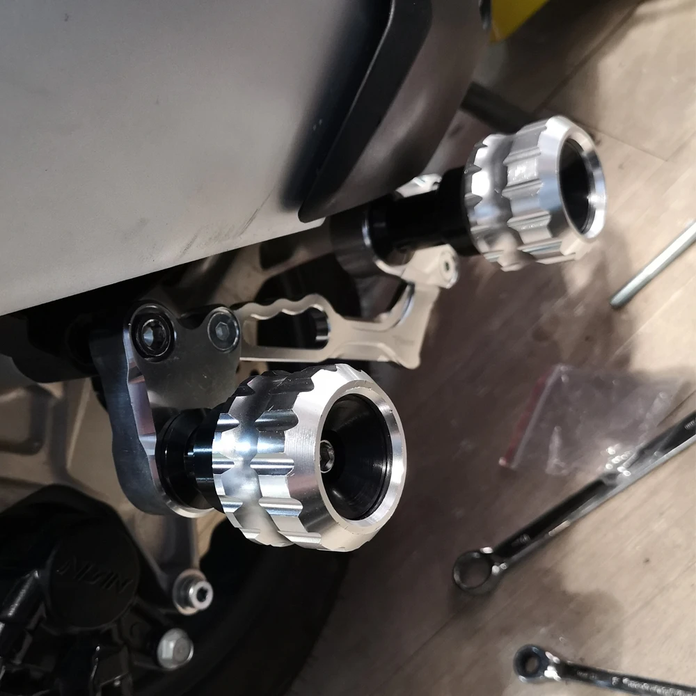 MTKRACING para adv150 ADV 150 2019 2020 аксессуары для motocicleta marco almohadillas de choque escape deslizadores
