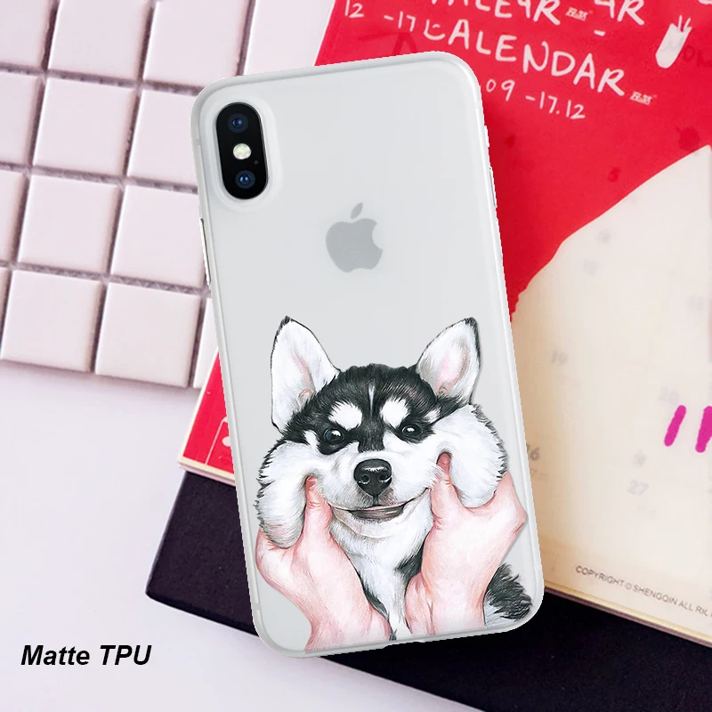 zgoulian Матовые Мультяшные милые роскошные чехлы на заднюю панель для iPhone 11 Pro XS Max XR X для iPhone 5 5S S SE 8 7 10 6 6S Plus чехлы из мягкого ТПУ силикона - Цвет: zgoulian