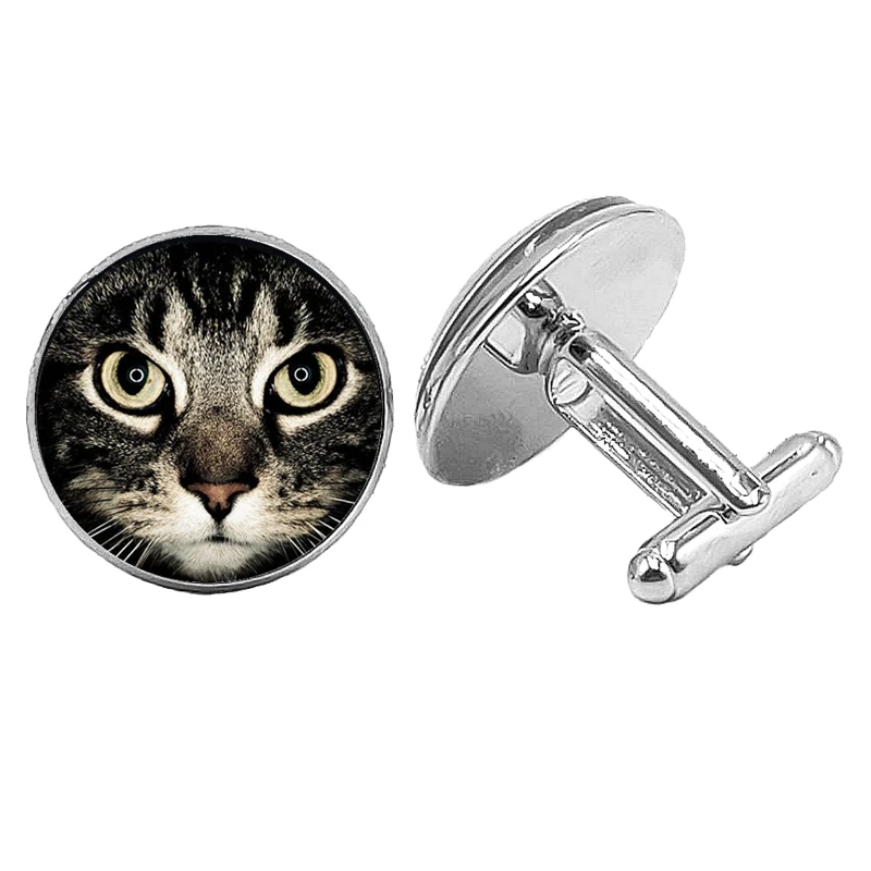 Горячее предложение! Распродажа! 2019 новые милые черные запонки с котами