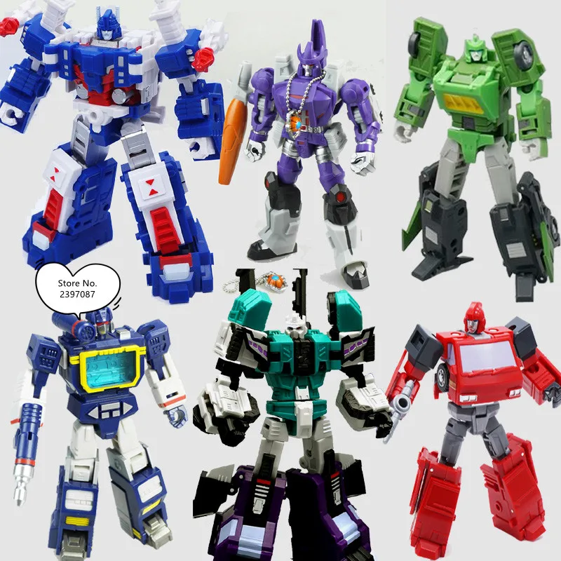 Игрушки-трансформеры Cyclonus predaking WaveSound скорая помощь Sixshot Bruticus игрушки для фанатов