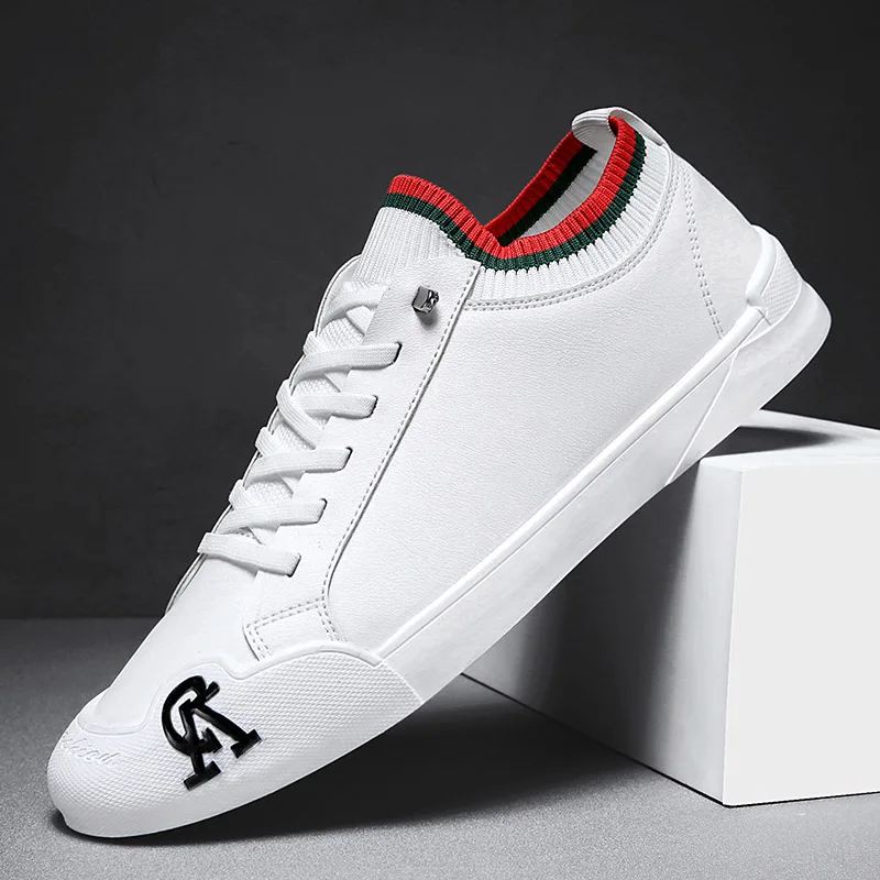 

New trendy brand men's shoes Korean version of the trend of simple and versatile peas shoes British style a pedal lazy shoes