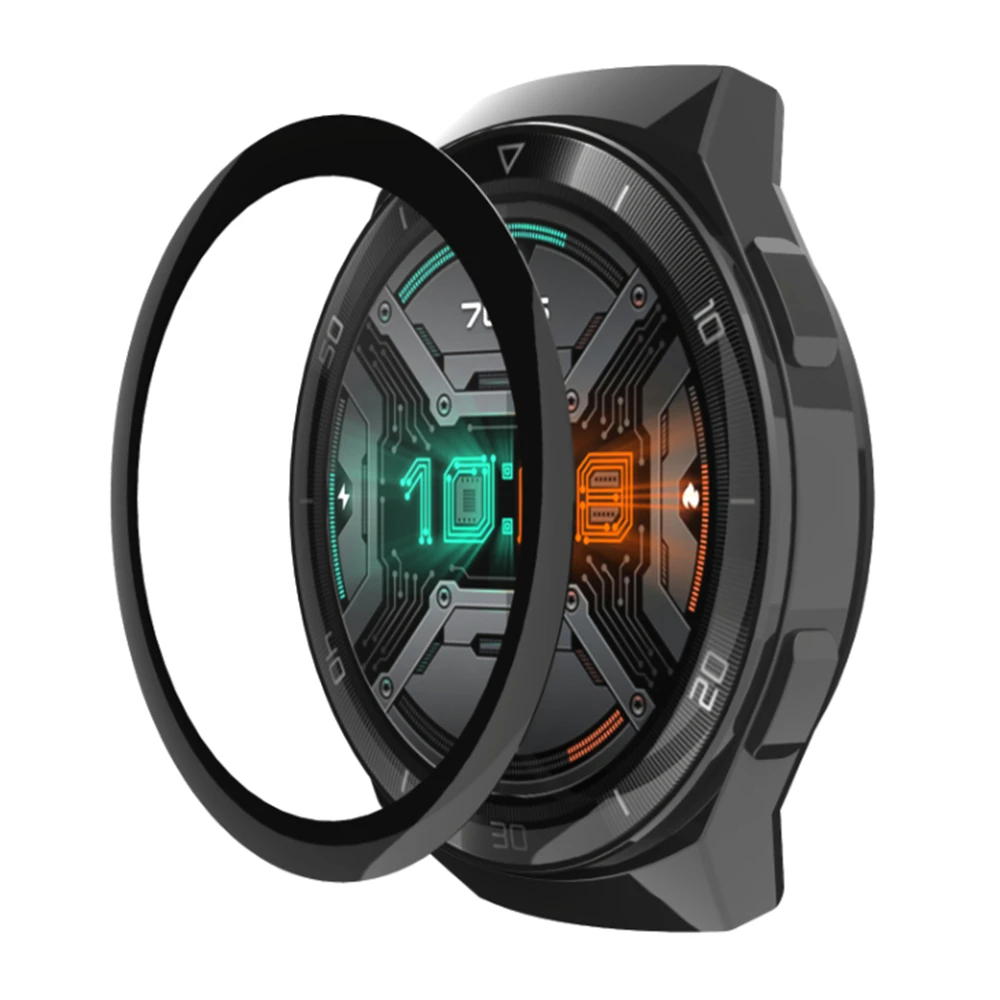 Пленка для часов gt 2e huawei watch протектор экрана 3D с закругленными краями полное