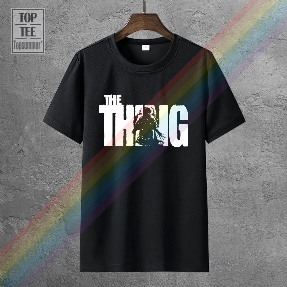 

The Thing John Carpenter Retro Horror Movie Men Funny Tee Shirt Fashion Harajuku Tshirts Homme 2019 T Shirt Short Sleeves
