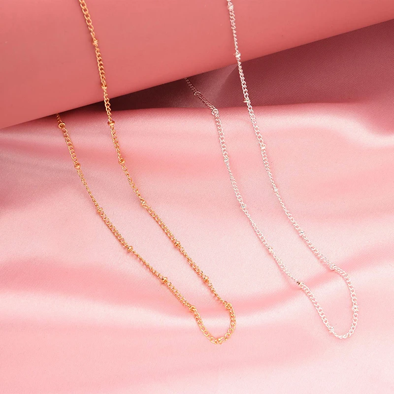 Новинка женское простое колье-чокер с бусинами для свадебной вечеринки