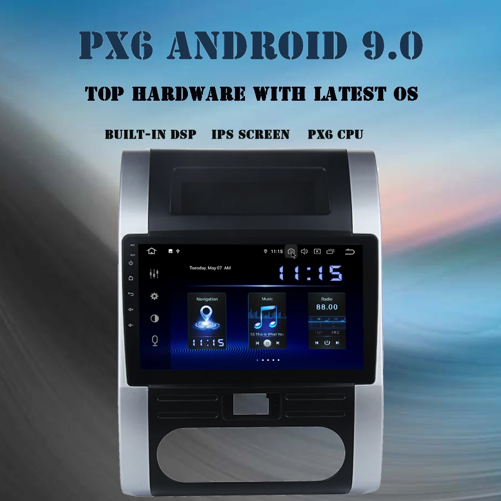 10 2 &quotIPS Android 9 0 автомобильный радиоприемник для Nissan X Trail 2008 2014 мультимедийный