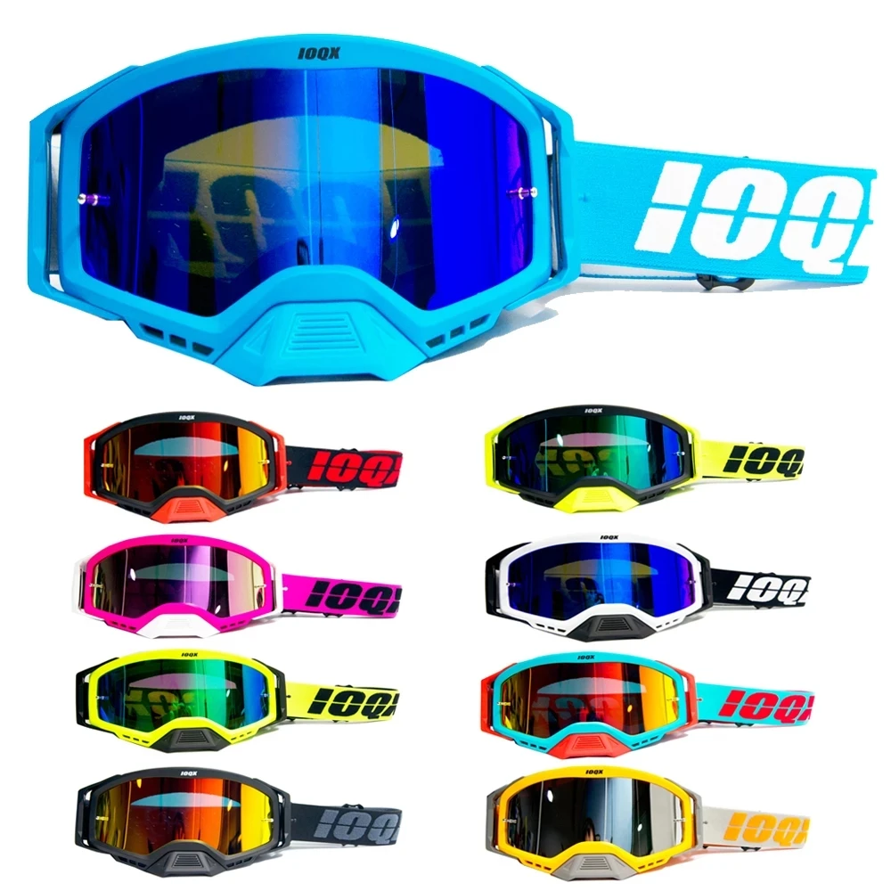 Newest 2020 IOQX MX Goggles Motocross Glasses Off Road Dirt Bike Motorcycle Helmet Goggle Ski Sport Mountain Bike Sunglasses