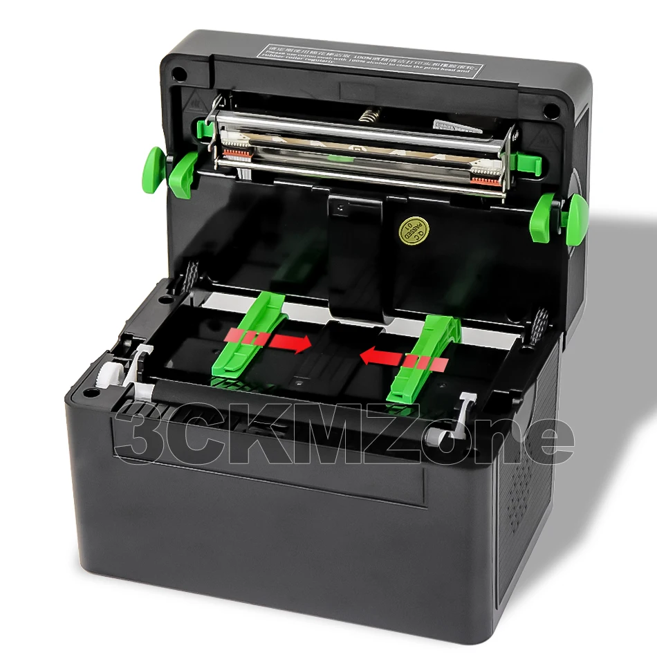 Термопринтер для этикеток 108 мм USB принтер Qr код термопринтер штрих QR USB|Принтеры| |